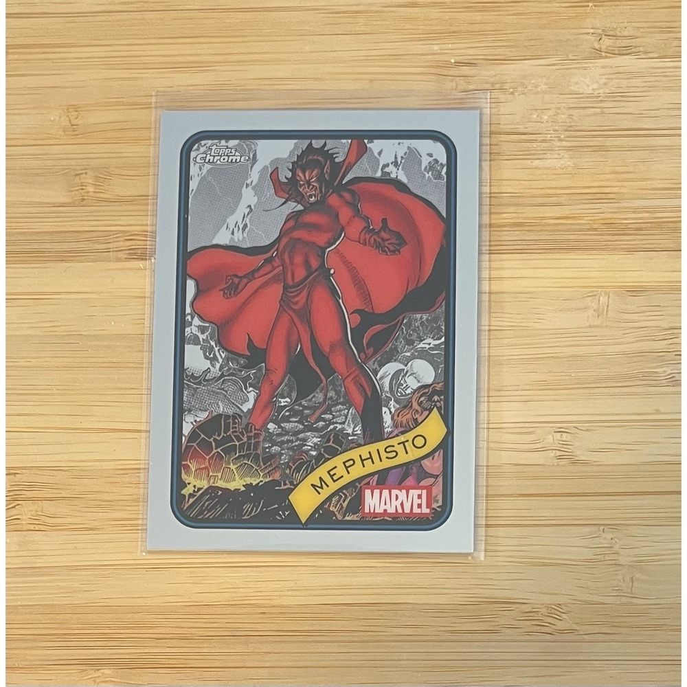 2025 Topps Chrome‎ Marvel Mephisto #102 Base Card